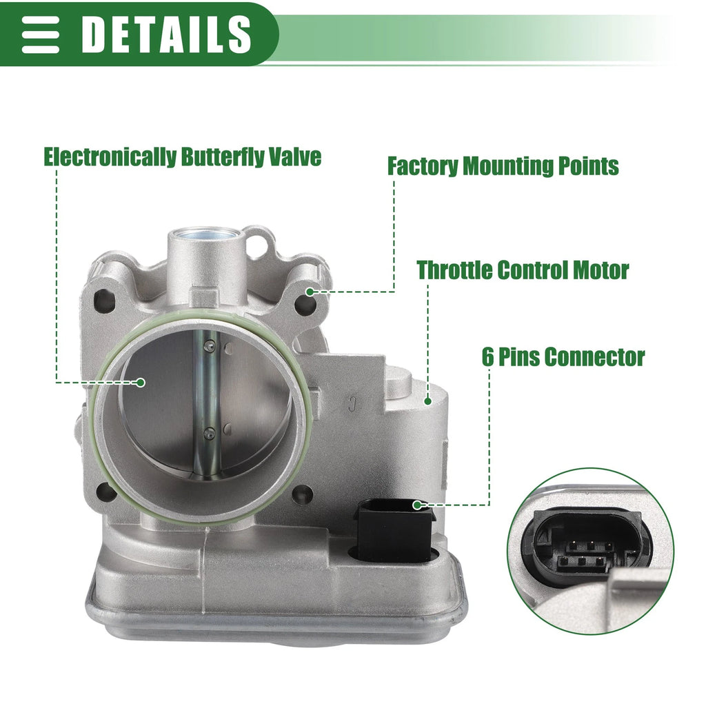 Electronic Throttle Body Assembly for Dodge Avenger (2008–2014) No. 4891735AD