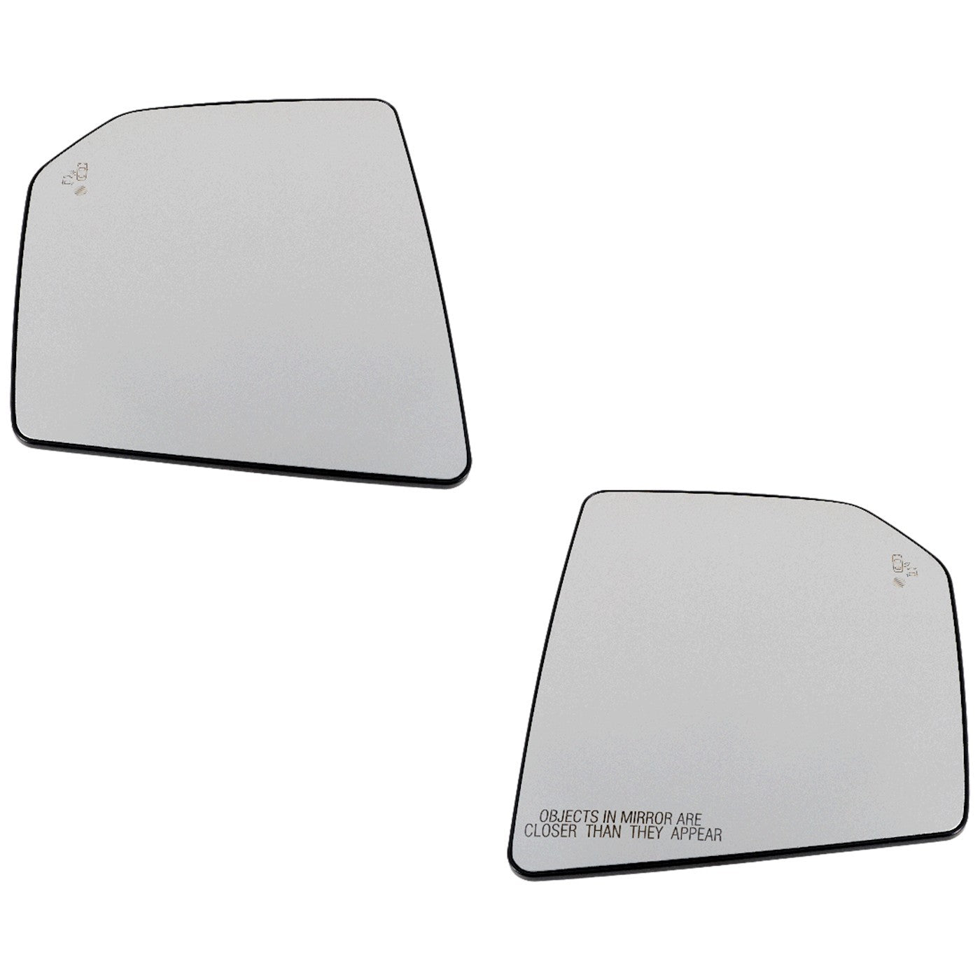 Heated Mirror Glass Set of 2 for Ford F150