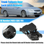 Tailgate Latch Actuator 74851-SDC-Y01 for Honda Accord (2003–2007)