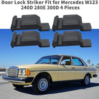 4 x Door Lock Striker for Mercedes W123 240D 280E 300D (1976-1985)