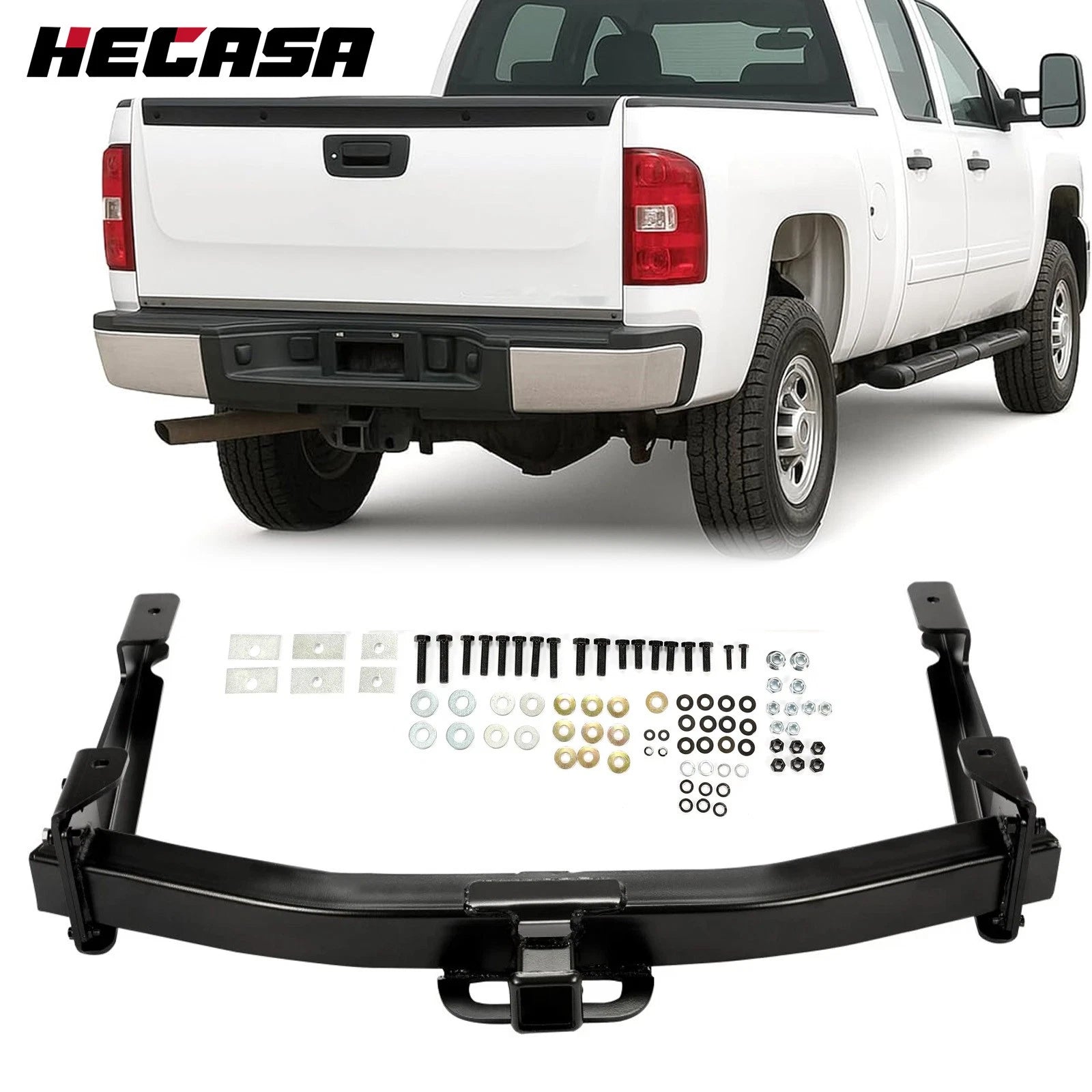 Class 5 Trailer Hitch Receiver for Chevy Sierra/Silverado 2500HD/3500HD (2001–2010)