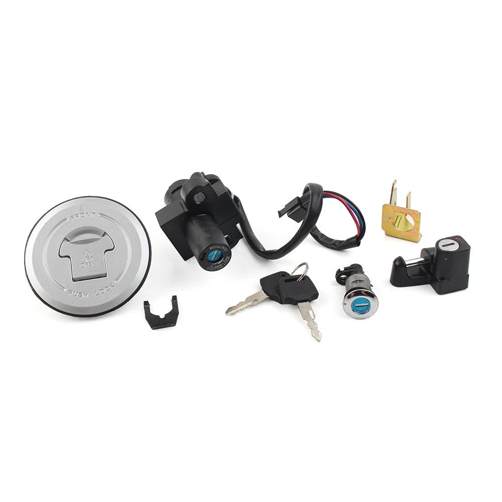 Fuel Gas Cap Ignition Switch Helmet/Seat Lock Keys Set for Honda CBR250 (2011–2018)
