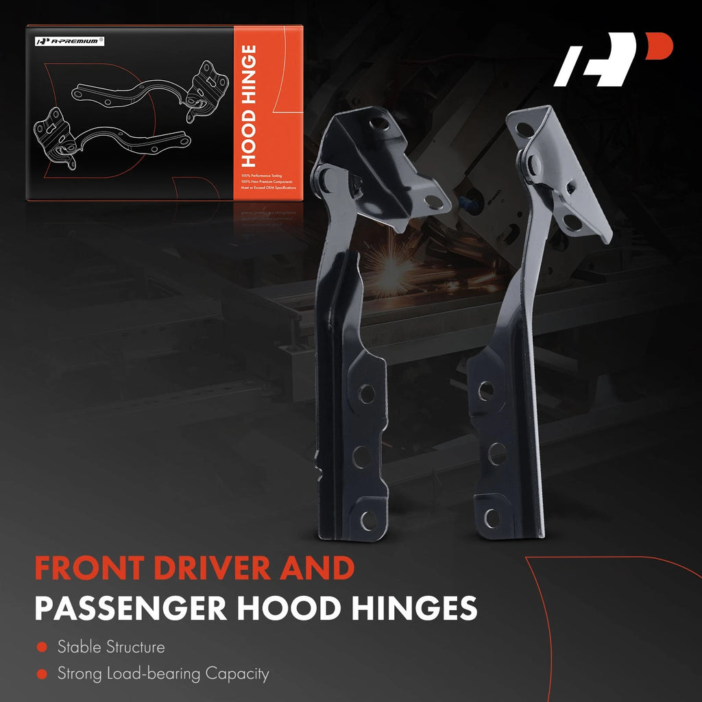 2Pcs Hood Hinge for Mitsubishi Lancer (2004-2007)