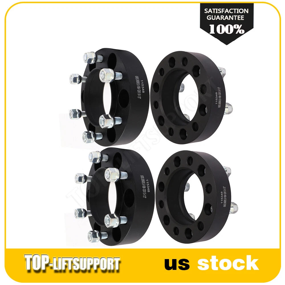 Set of 4 Wheel Spacers for Toyota 4Runner Tundra Tacoma 4WD