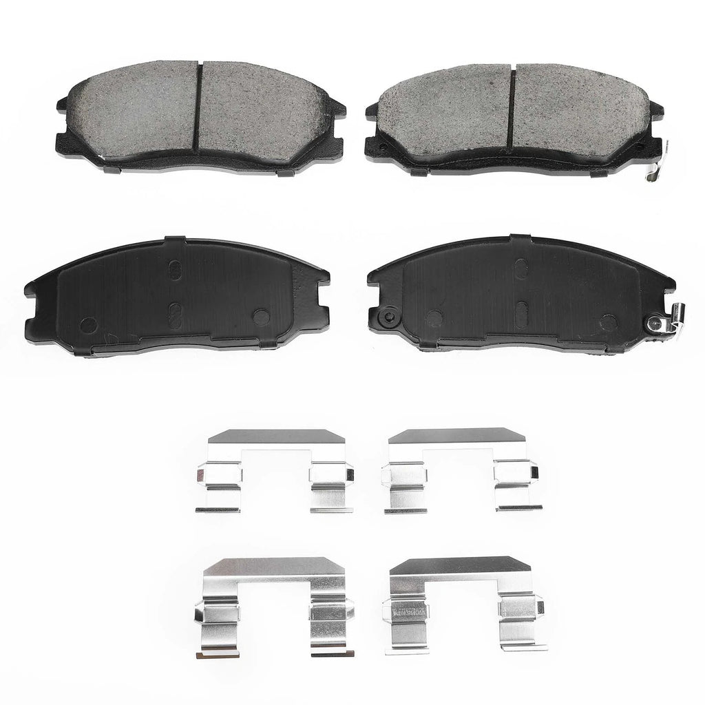 Set of 4 Front Ceramic Brake Pads for Kia Sorento (2003–2009) Hyundai Santa Fe