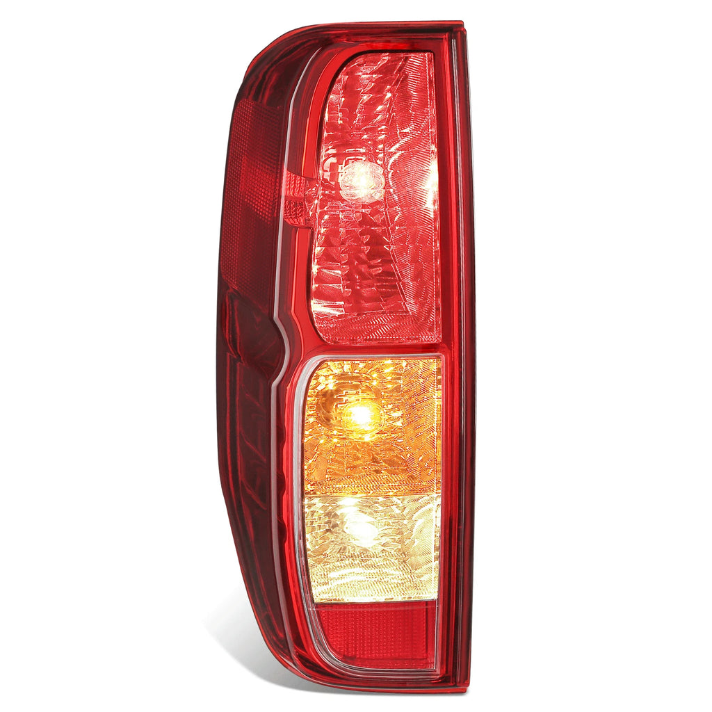 Left Side Taillight for Nissan Frontier Equator (2005–2021) Chrome Red Lens