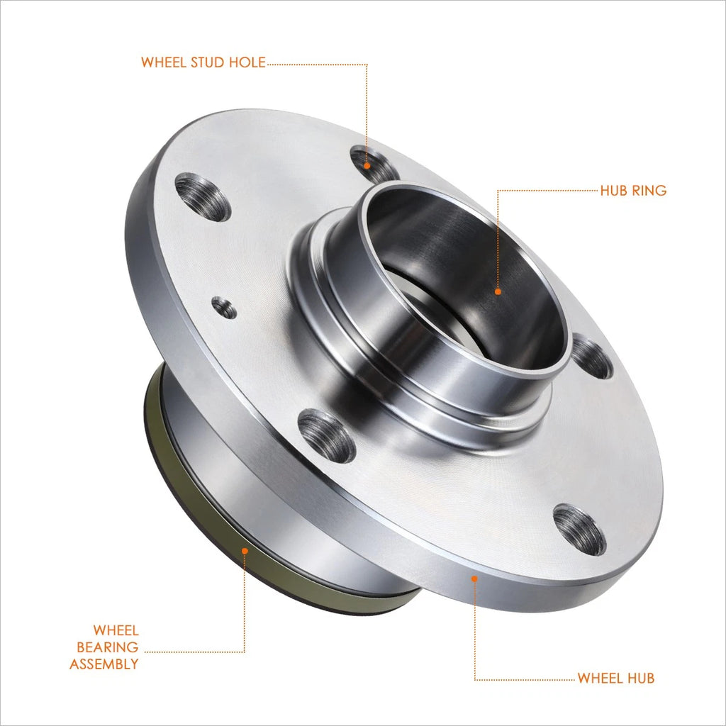 Rear Wheel Hub Bearing Assembly Kit for Jetta Passat GTI Golf Tiguan (2005–2022)