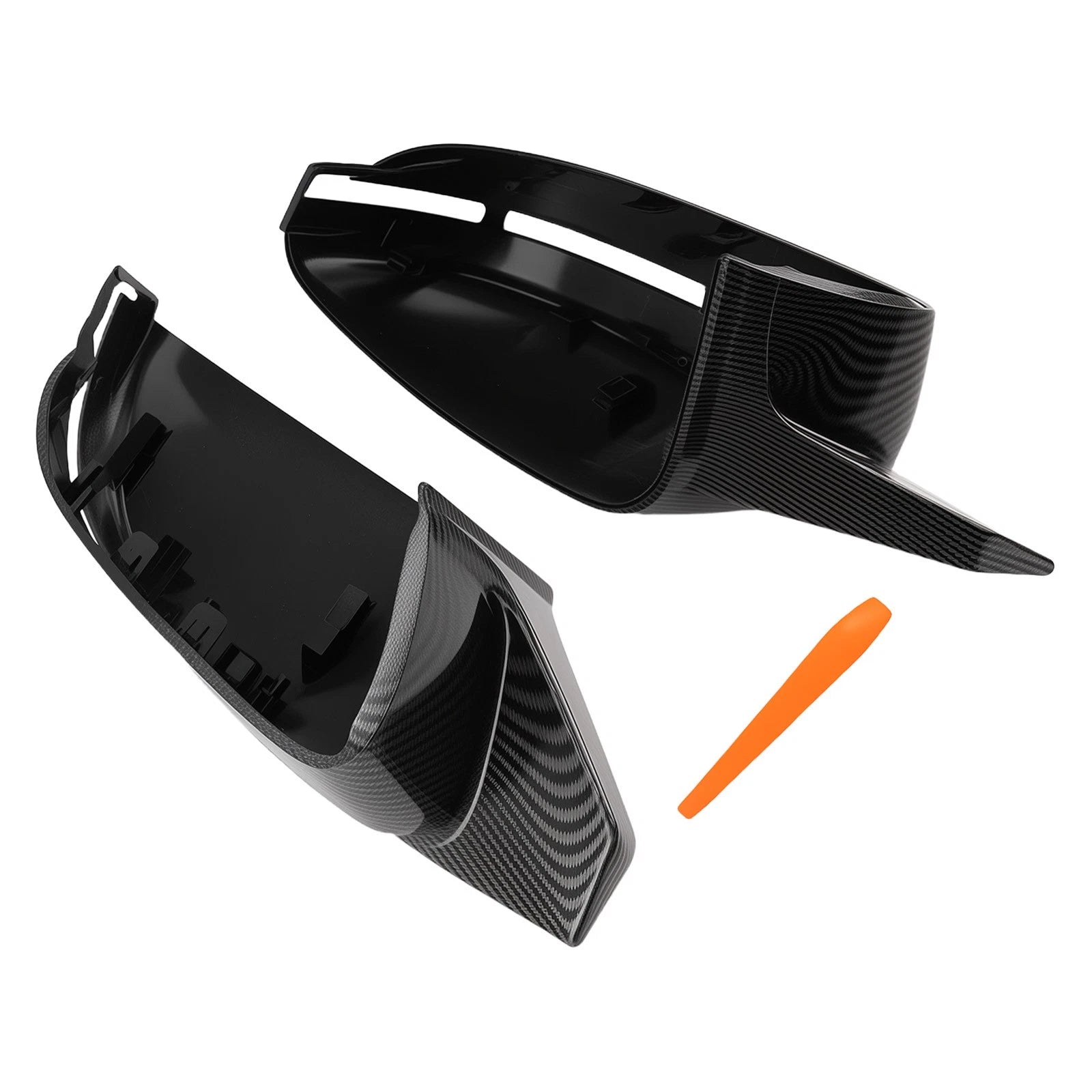 Carbon Fiber Front Mirror Housing Cover for BMW G80 M3 G82 M4 (2021–2023)
