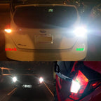 2X T15 T10 White LED License Plate & Backup Light Bulbs for Various Models