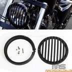 5 3/4" Black Motorcycle Headlight Cover for Harley Sportster XL1200 (2004-2014)