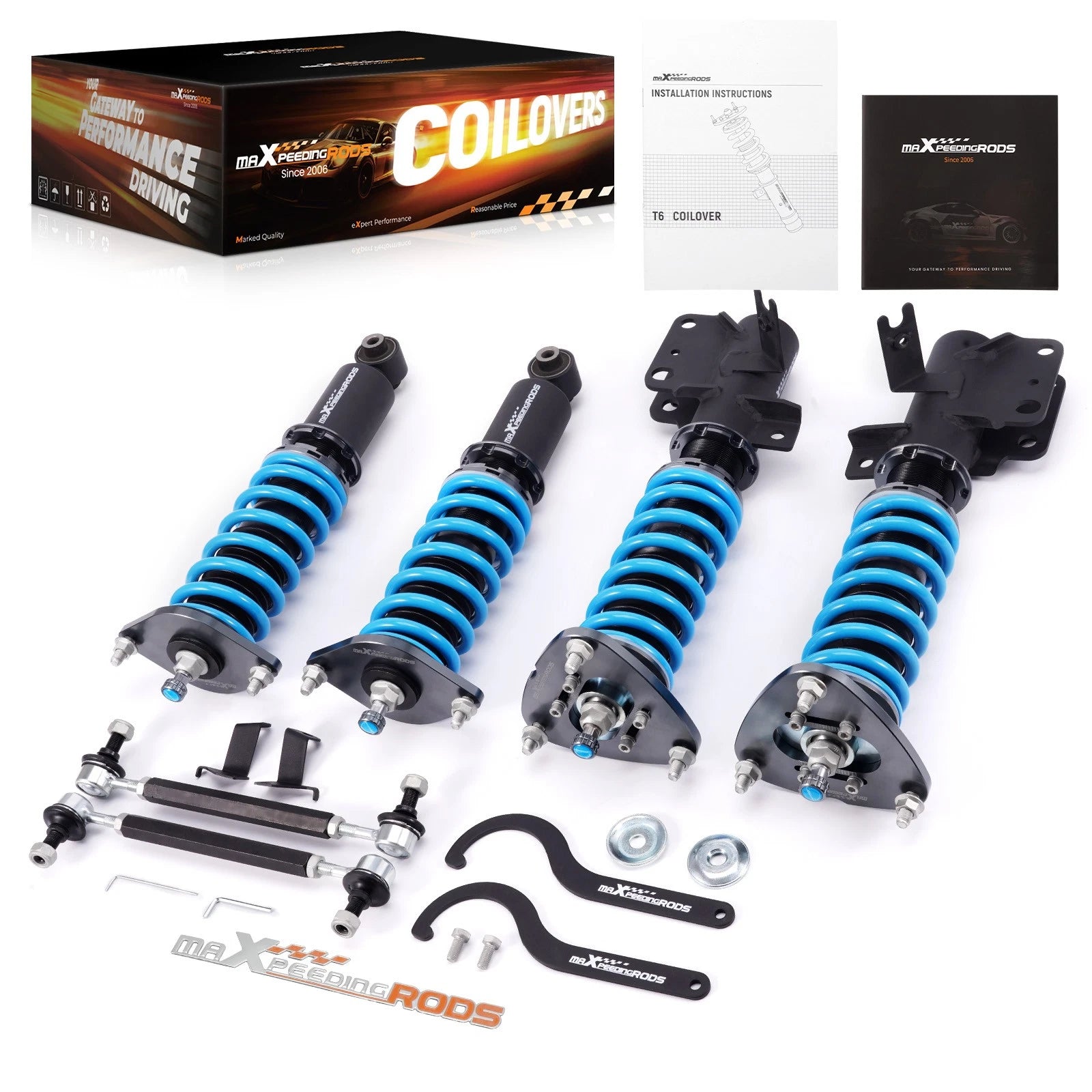 Coilovers Suspension Lowering Kit for Subaru WRX (2022–2023)