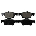 Set of 4 Rear Disc Brake Pads for Mercedes CL500 CL550 CL600 CLS500 E350 (2000–2010)