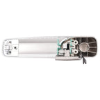 Exterior Door Handle for Dodge Ram 1500 2009-2010, Ram 2500 Rear LH Chrome 11-24