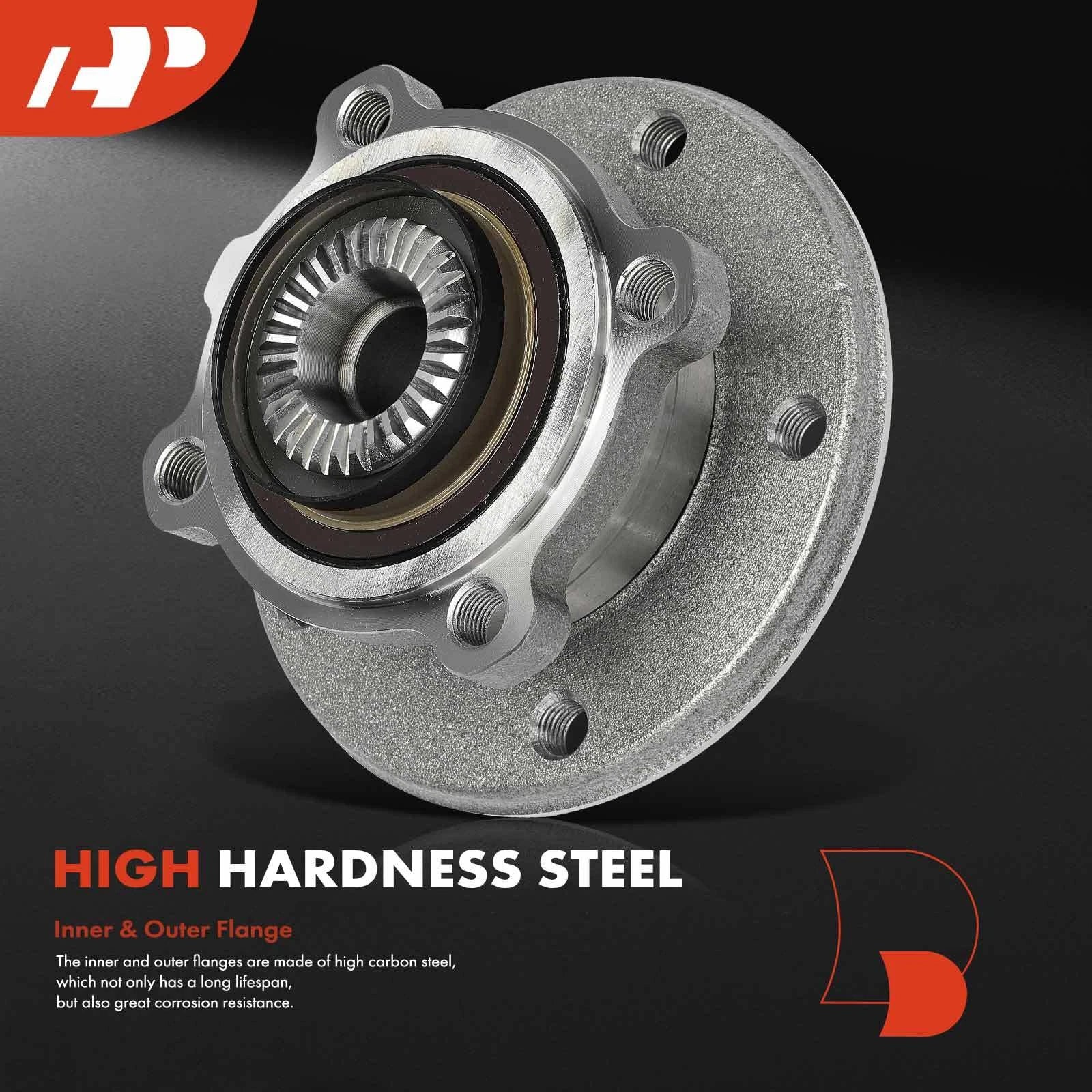 2X Front Wheel Hub & Bearing Assembly for BMW X1 (2012-2015)