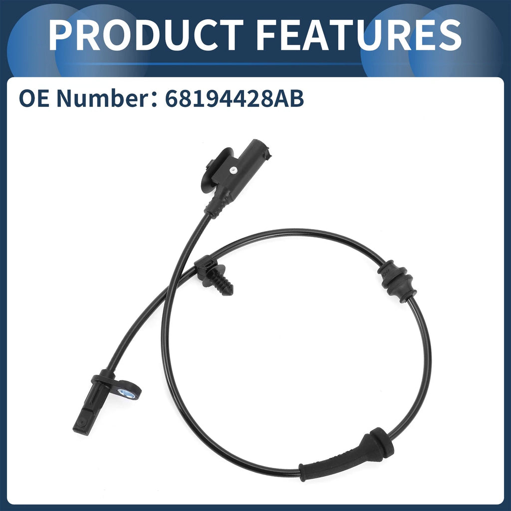 ABS Wheel Speed Sensor No. 68194428AB for Dodge Dart (2014–2016) Rear
