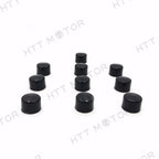10 Piece Allen Socket Bolt Cap Dress Kit for Harley (Fits )