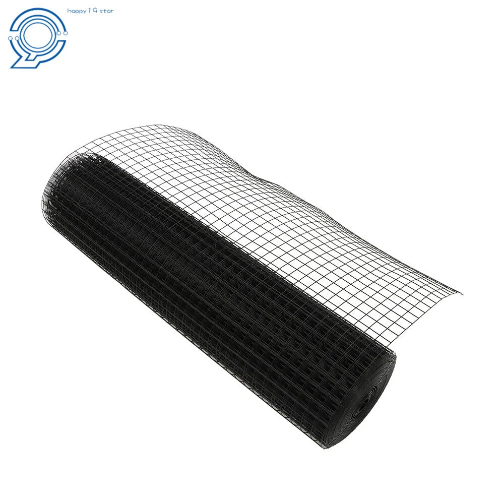 Set of 4 Vinyl Coated Welded Wire Fence for Chicken Rabbit (36"x50')