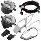 Halogen Fog Lights Set with Cover Bezels & Bulbs for Toyota Avalon (2013–2015)