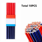 10PCS Double Colored Pencils Carpenter Special-Purpose Pencils Drawing-Pencil