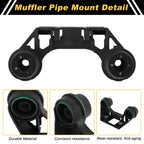 Muffler Exhaust Hanger for Buick Verano (2015–2022) 39107025 Metal Black