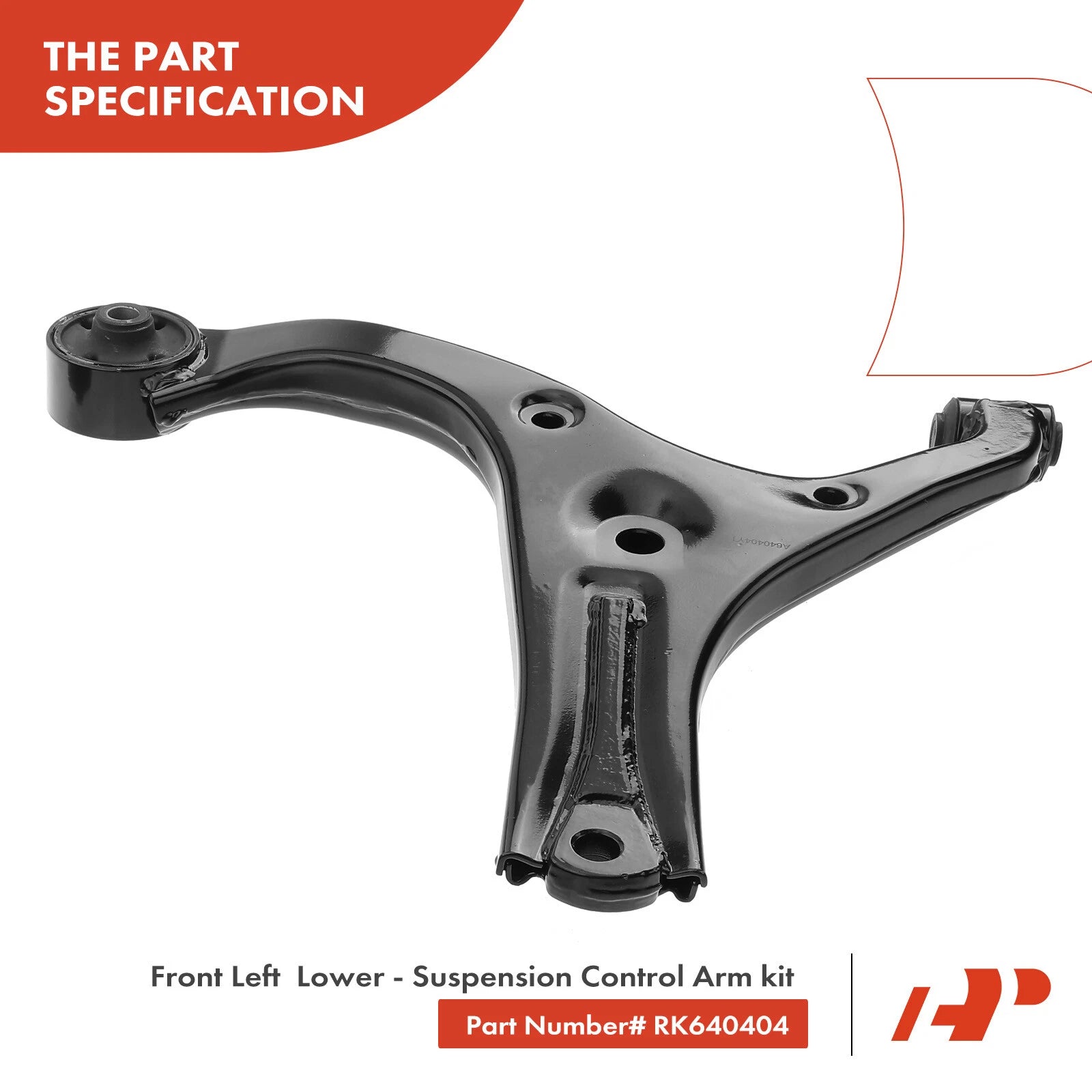 2X Front Lower Control Arm for Hyundai Accent Kia Rio (2006-2011)