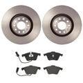 Brembo Front Brake Kit 320mm Disc Rotors Low-Met Pad for Audi A6 (2005–2011)