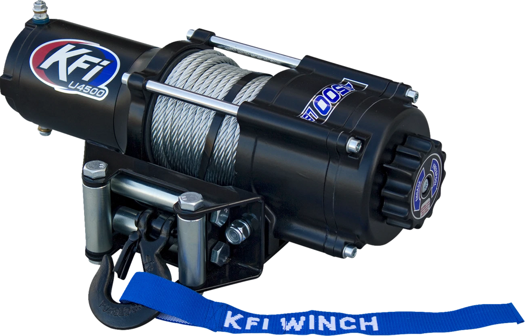 KFI U45-R2 Winch for UTV/ATV (4500 lb, Steel Cable)