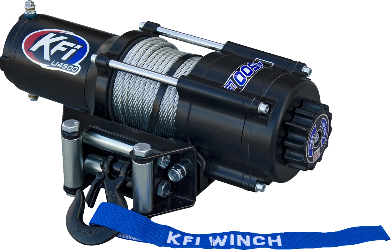 KFI U45-R2 Winch for UTV/ATV (4500 lb, Steel Cable)