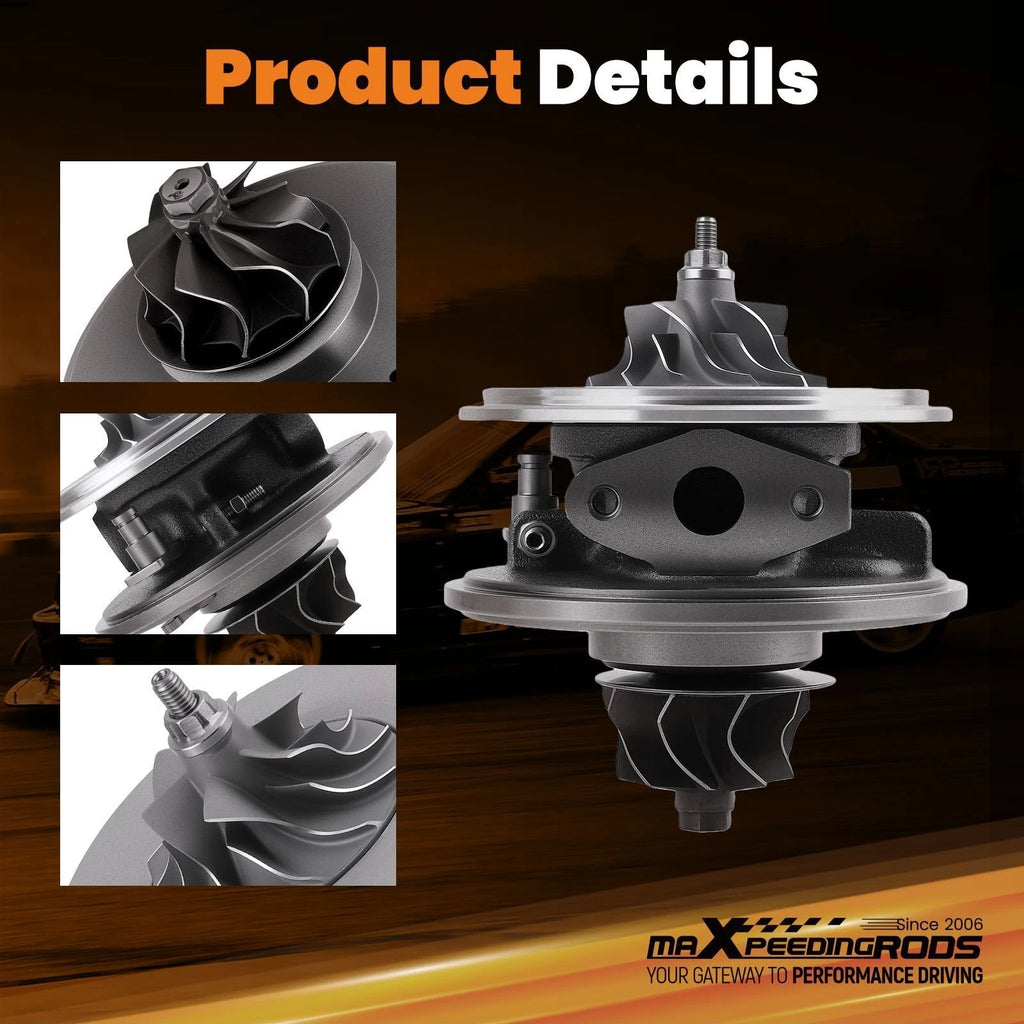 Turbocharger Cartridge CHRA for Audi A3 Sharan Bora Skoda Golf TDI (GT1749V)