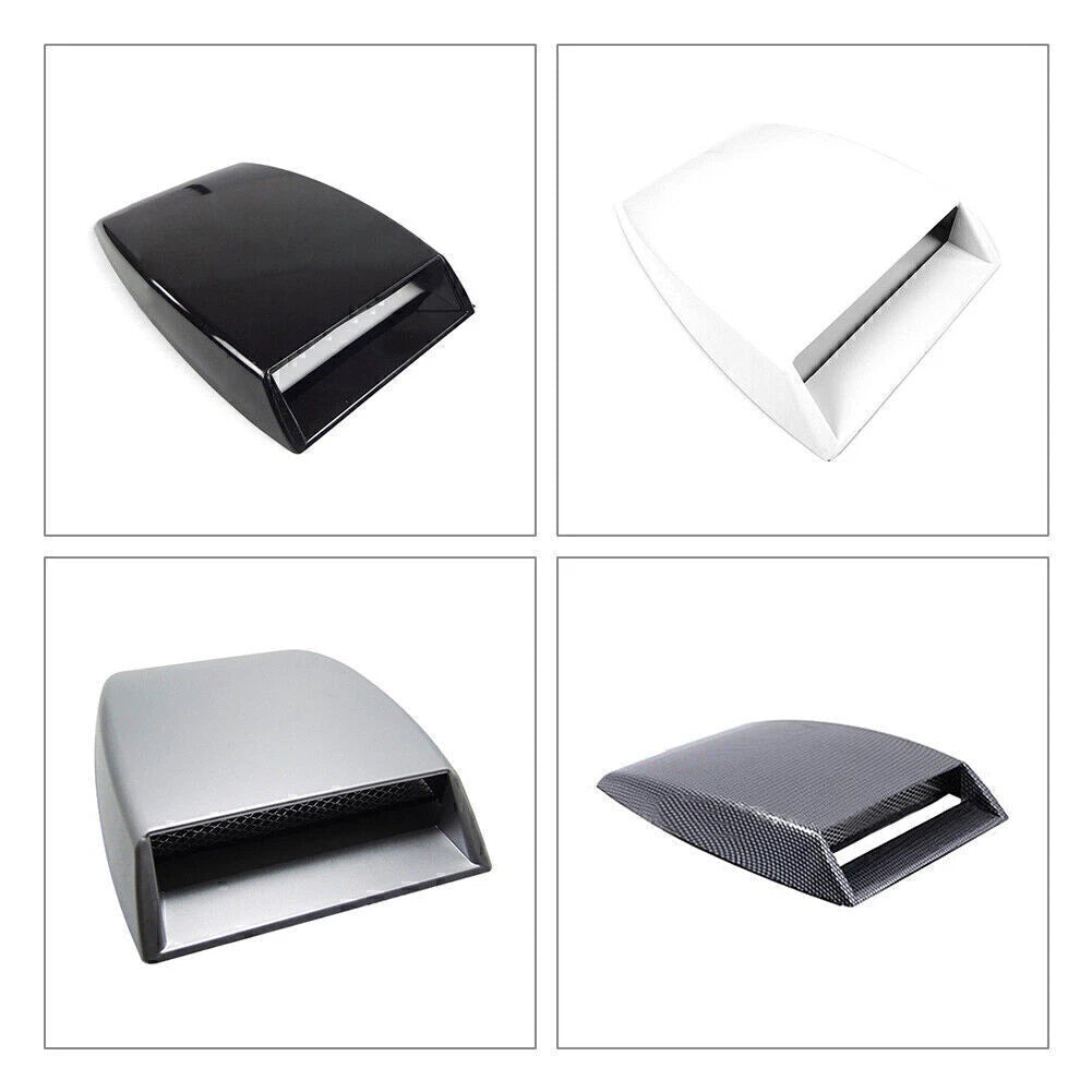 Air Flow Intake Hood Scoop Vent Cover for Universal Fit (2000–2023)