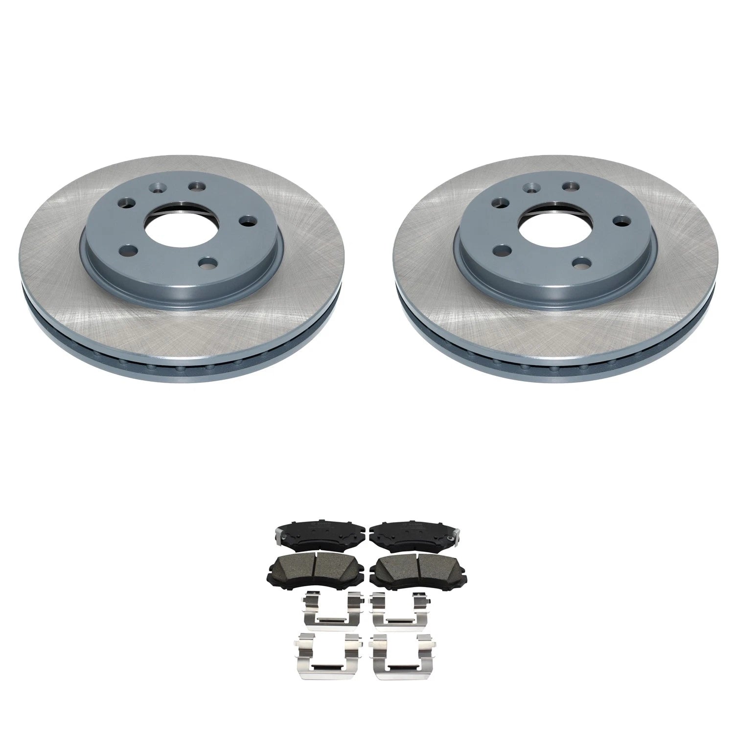 DuraGo Front Rotors & Bosch QuietCast Ceramic Brake Pads Kit for LaCrosse