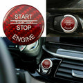 Carbon Fiber Start Stop Button Cap Cover for BMW X5 X6 (2007–2014)