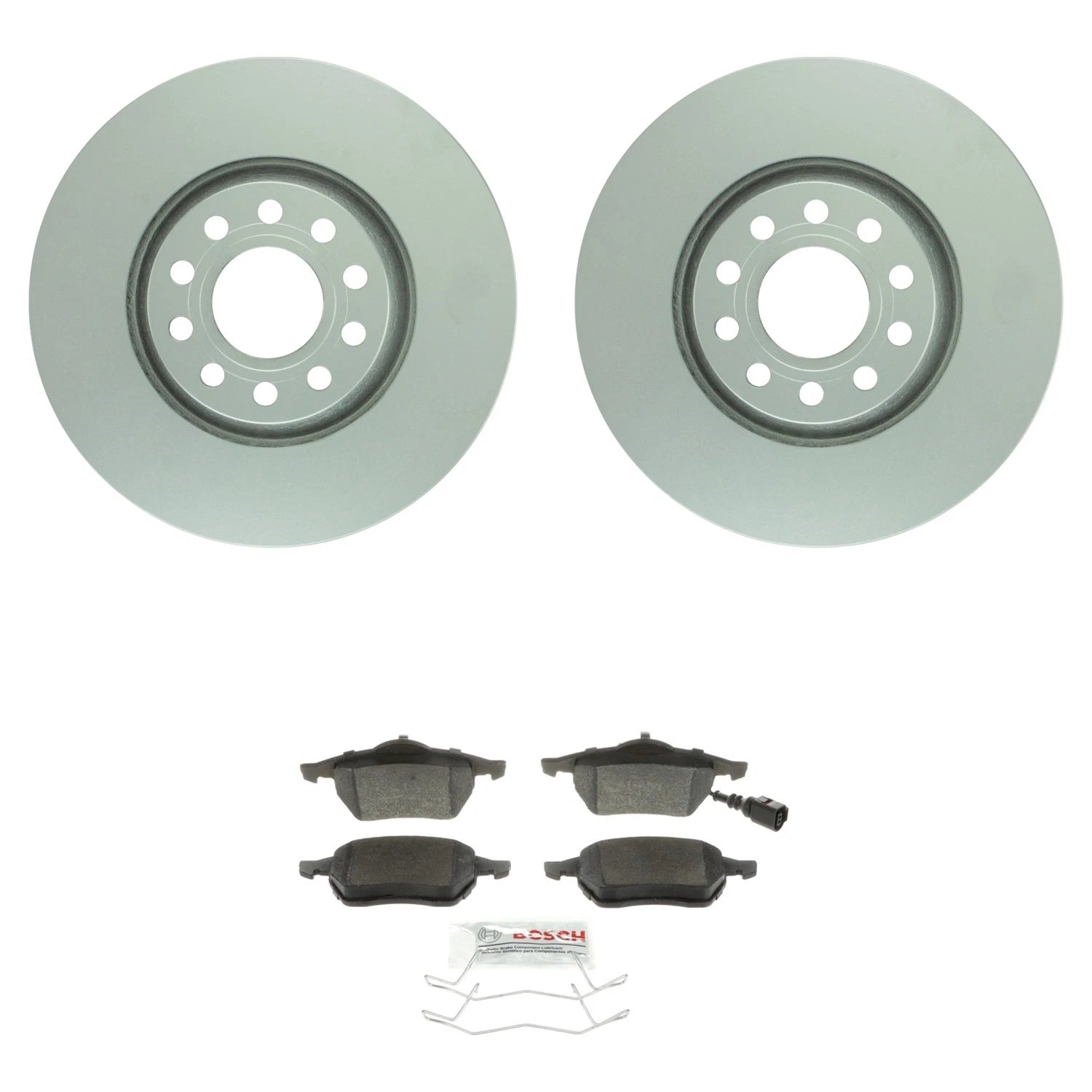 Bosch Front Quietcast Rotors & Semi-Metallic Brake Pads for A8 Quattro (1995–2003)