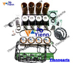 Crankshaft Overhaul Rebuild Kit for Kubota Bobcat S185 S175 (V2003MDI, V2003-M-DI)