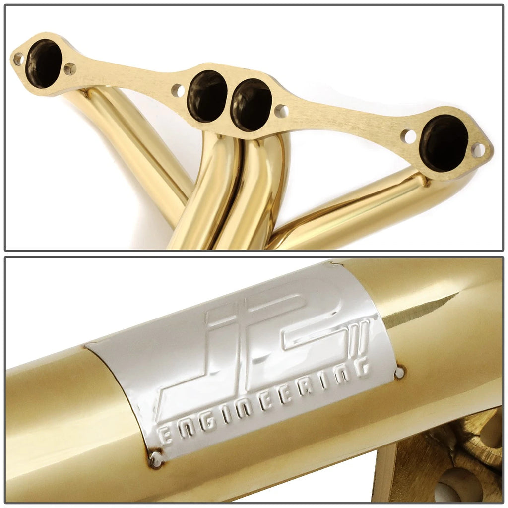 J2 Fit Exhaust Header Manifold for SBC Chevy Engines (1923–1949)
