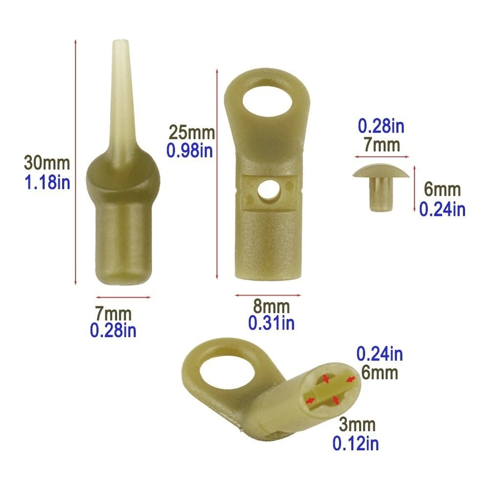Bead Stopper for Lake Angling Carp Fishing (Lightweight Construction)