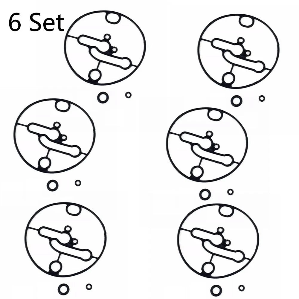 Set of 6 Carburetor Bowl Gaskets for Nikki Briggs & Stratton (N/A) 698781 796184 799727