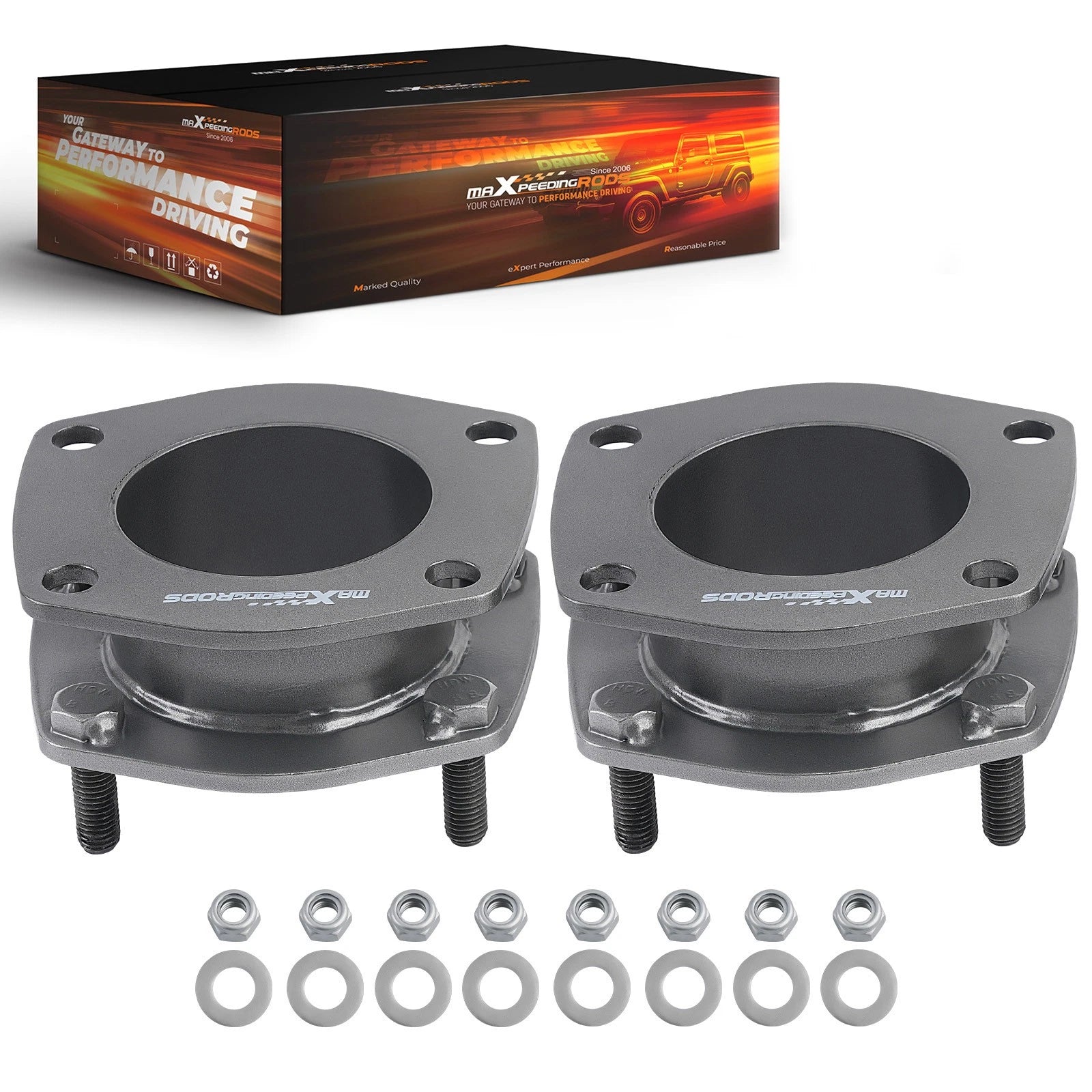 2 Inch Front Leveling Lift Kit for Jeep Grand Cherokee WK (2005–2010)