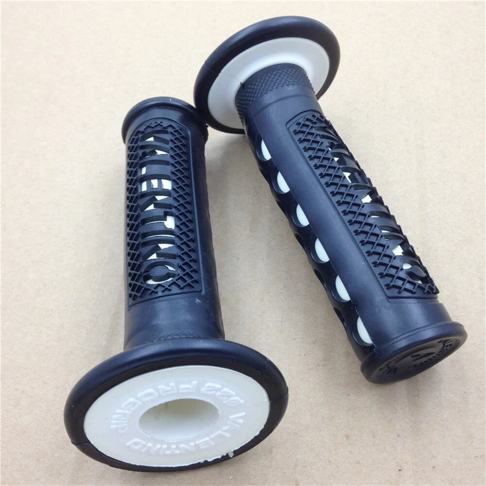 7/8" Valentino White Grips for KTM 690 LC4 Enduro, 690 SMC-R (2010–2023)