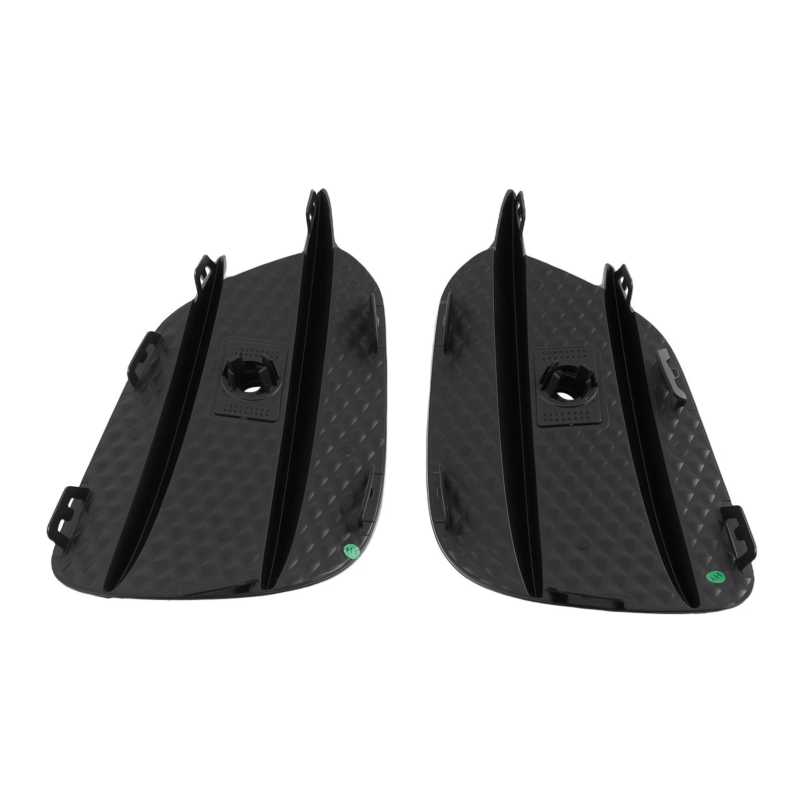 Pair Front Bumper Fog Light Covers for Mercedes-Benz E-Class (2016-2019)
