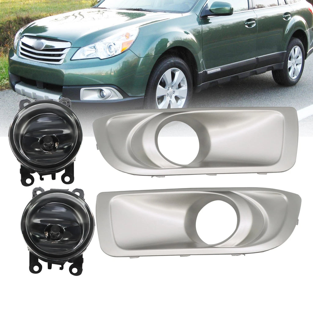 Pair Halogen Fog Lights for Subaru Outback (2010–2012)