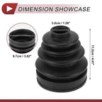 Inner CV Joint Boot Kit w/ Clamps for Toyota Land Cruiser (1998–2007)