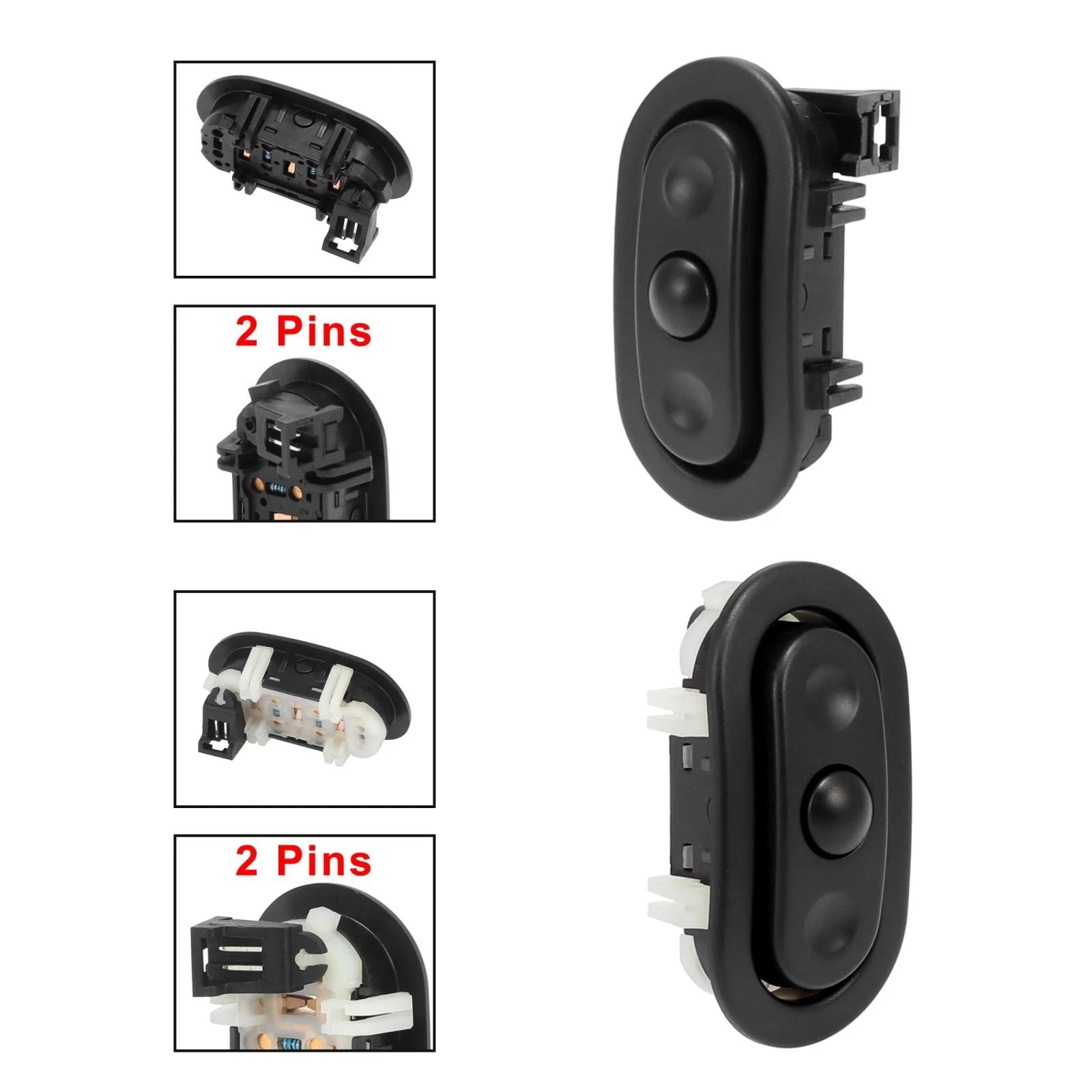 Pair Steering Wheel Radio Control Switch for Chrysler Jeep Dodge 