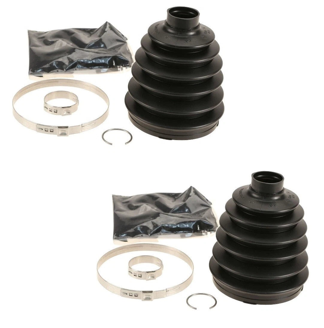 Set of 2 Front Outer CV Joint Boot Kit for Mercedes