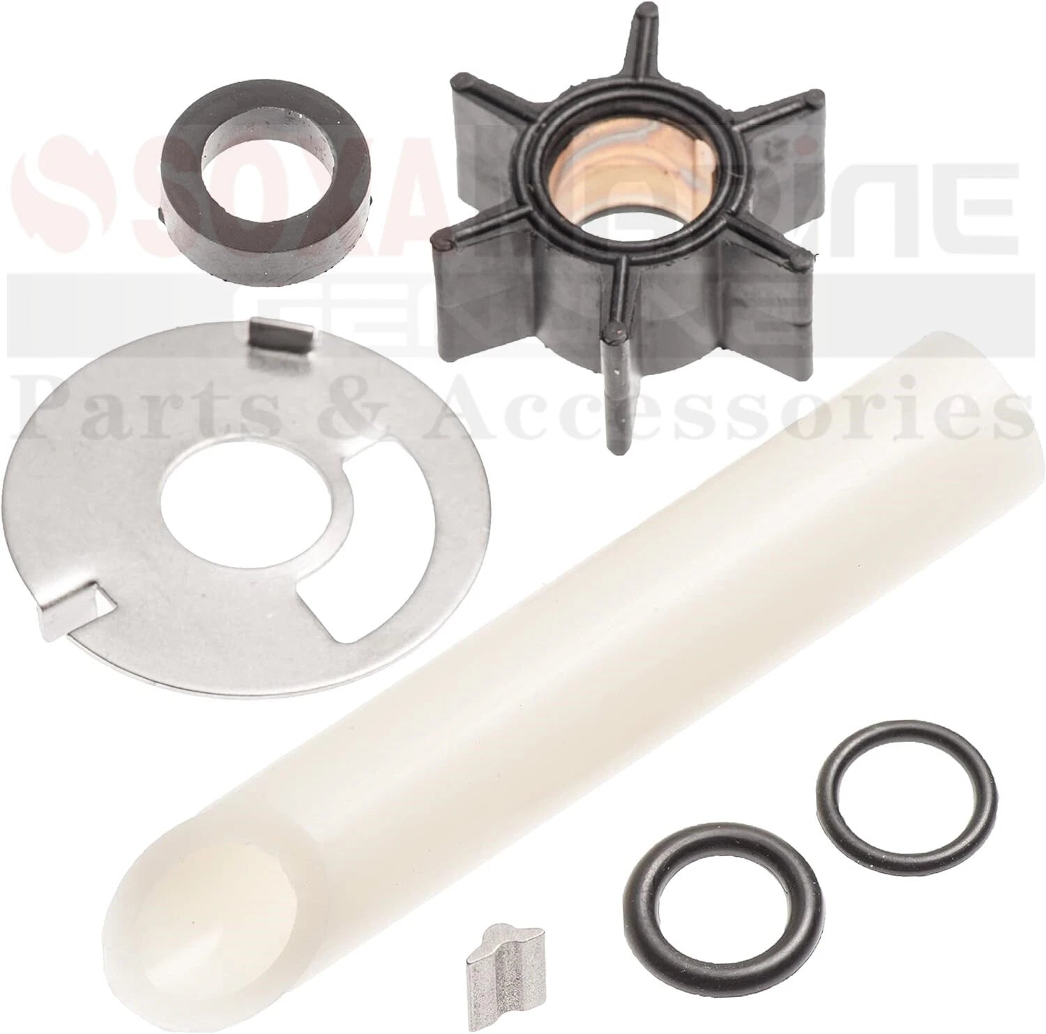 Water Pump Service Kit for Mercury Outboard 4-9.8 hp (0.438") (47-89980T1)