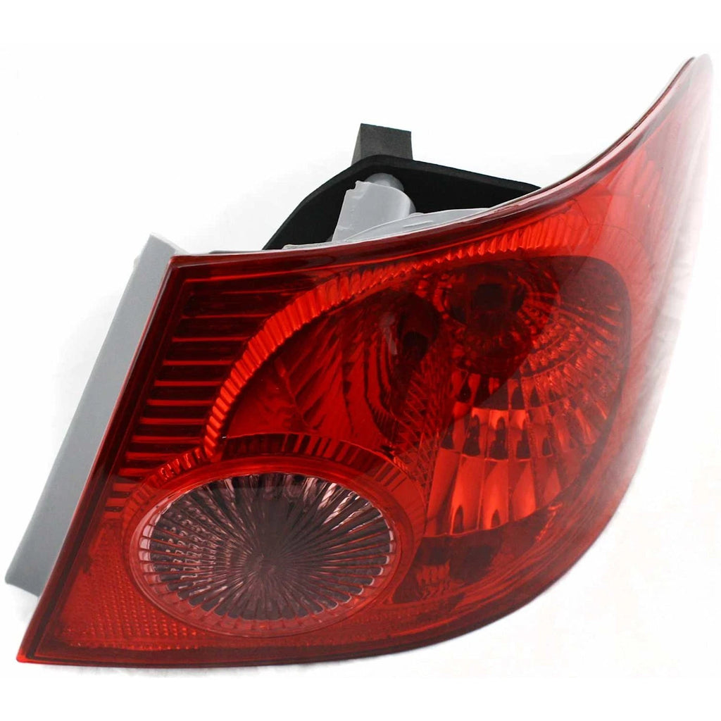 Tail Light for Toyota Corolla (2005–2008) Passenger Side