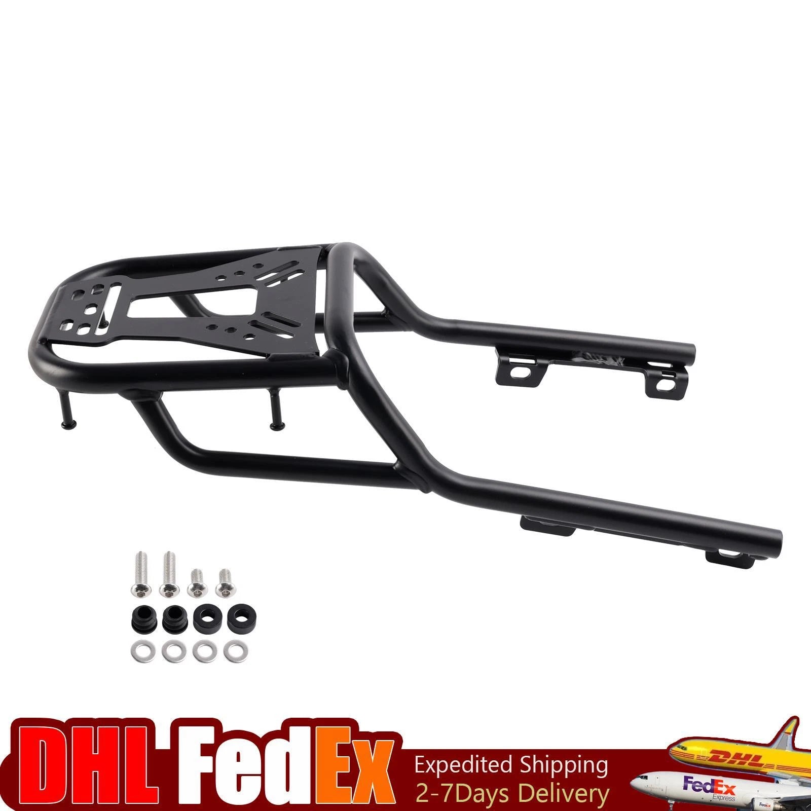 Rear Carrier Tube for Speed 400/Scrambler 400 (2024–2025) - Black