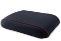 Leather Synthetic Console Armrest Cover for Honda Prelude (1997–2001) Red Stitch