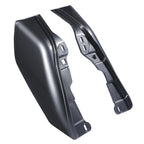 Mid-Frame Air Deflectors for Harley Touring (2009–2024) Black Geometric
