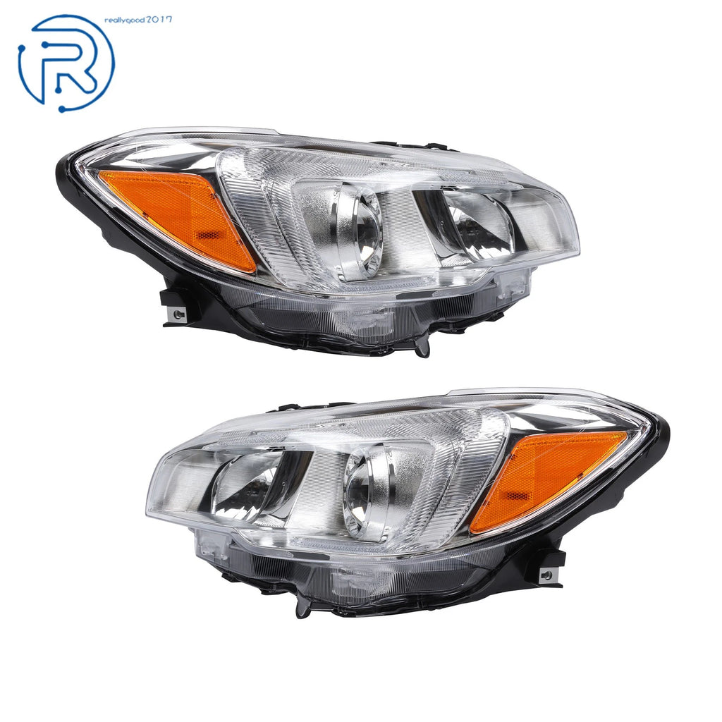 Chrome Housing Halogen Headlights for Subaru WRX (2015-2021)